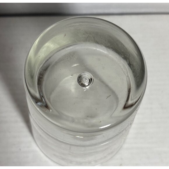 Baileys Irish Cream Tumblers Clear Glass With Logo Etching Bubble Base Set of 6 - Picture 6 of 10